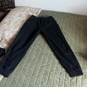 Black sweats only worn once . They are from H&M